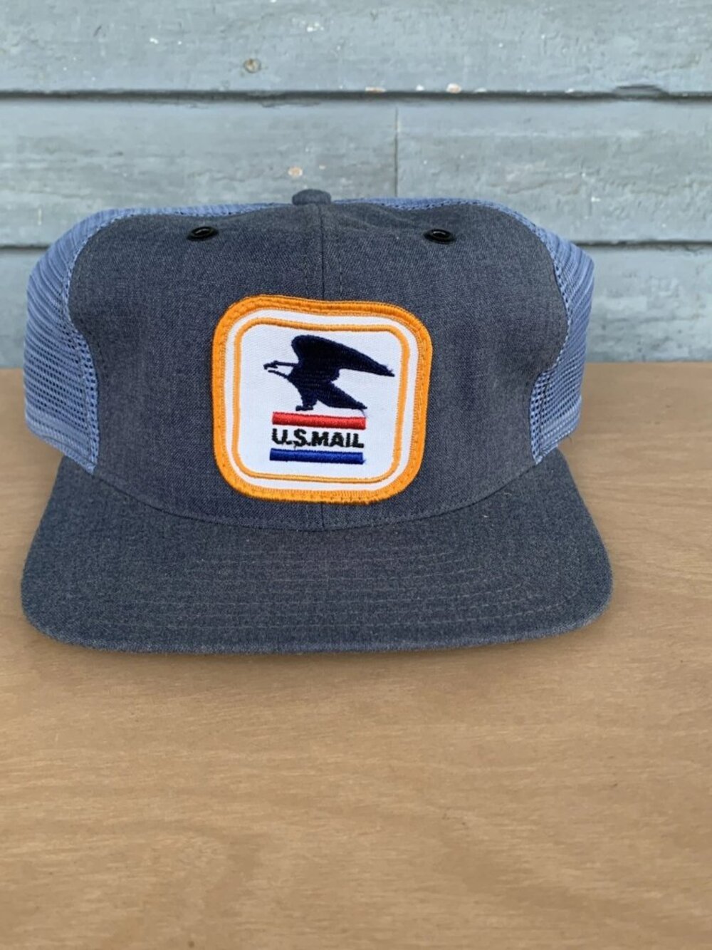 Discontinued USPS U.S. Mail Post Office Snapback Patch Hat Cap Vintage USA NEW